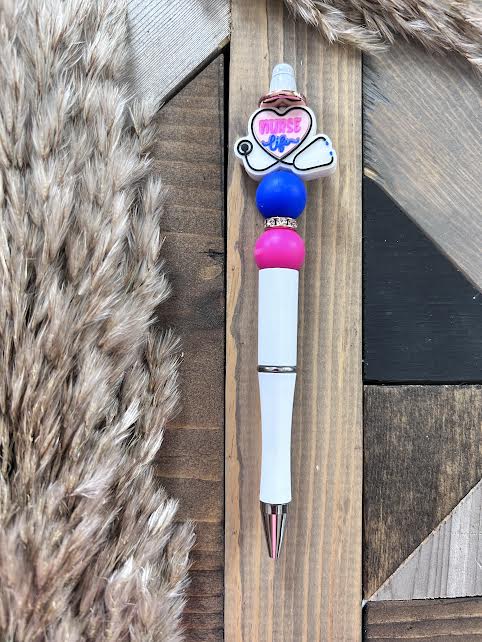 Hot Pink Nurse Life Pen