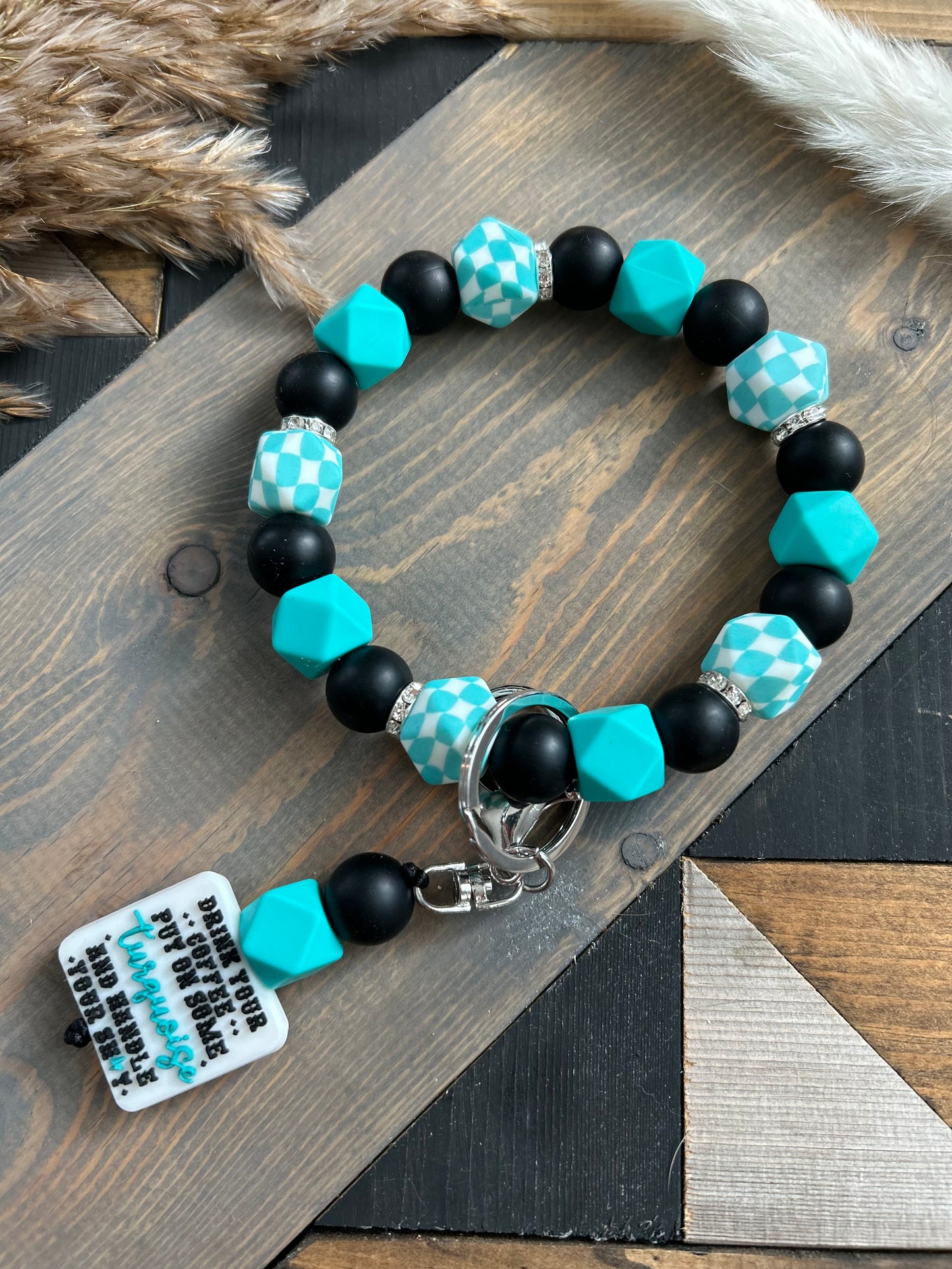 Turquoise Lover Wristlet