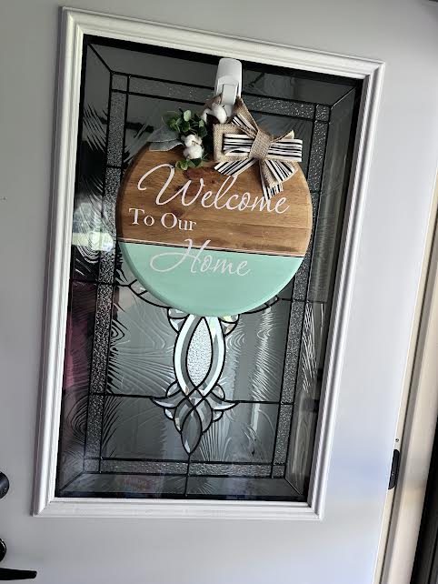 Welcome to Our Home Sign