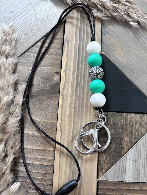 Aztec Clouds Lanyard