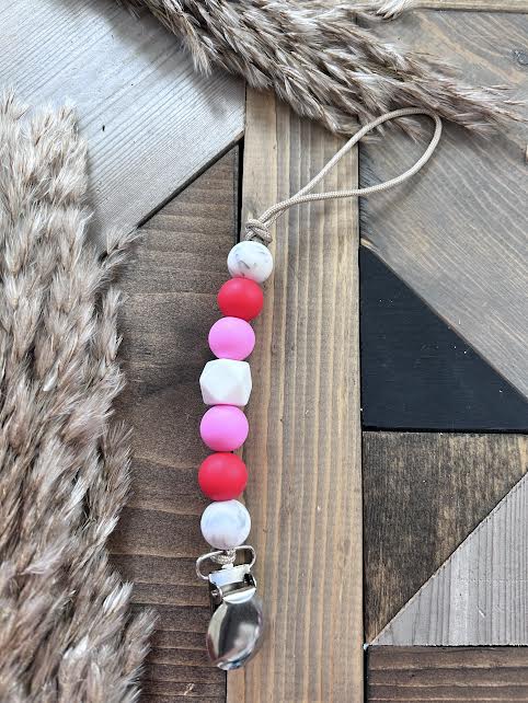 Pink Roses Passy Clip