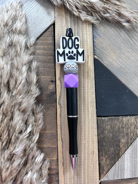Purple Paws Dog Mom Pen